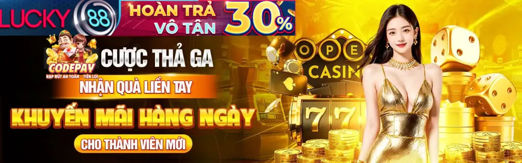 Ưu Đãi Hoàn Trả betcom888 nổ hũ
